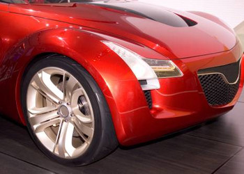 bigstockphoto_Futuristic_Car_s_Front_End_341181